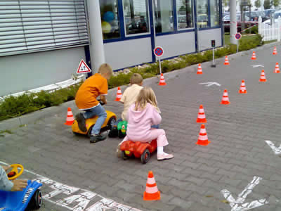Bobbycar Parcour